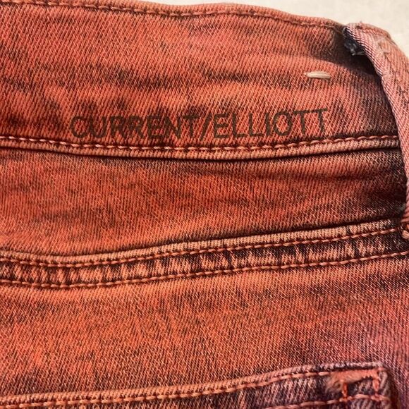 Current/Elliott- The Stiletto Acid Pink Low Rise Jeans- Size 27 - Picture 9 of 10